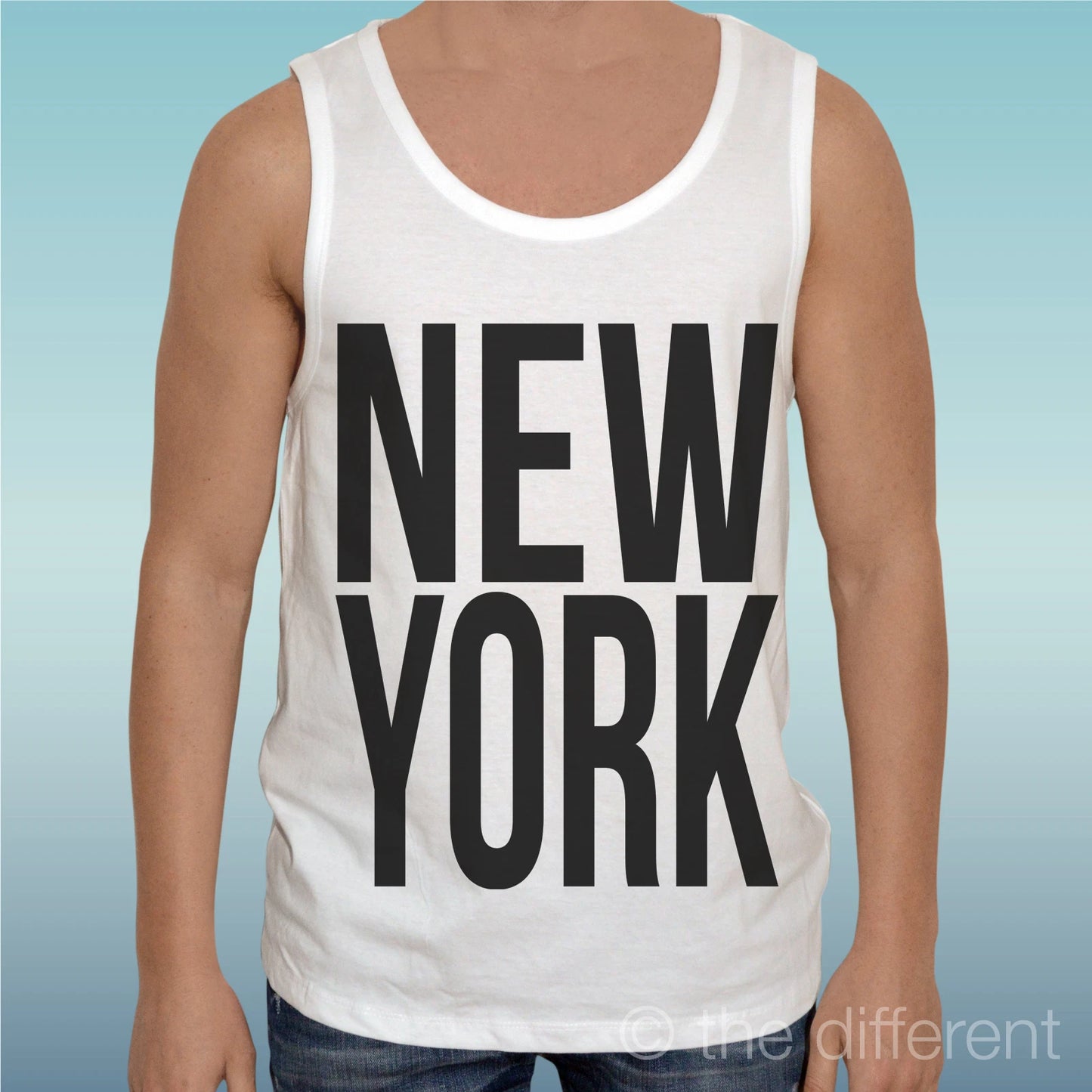 Tank Top T-Shirt "New York" Gift Idea Road To Happiness