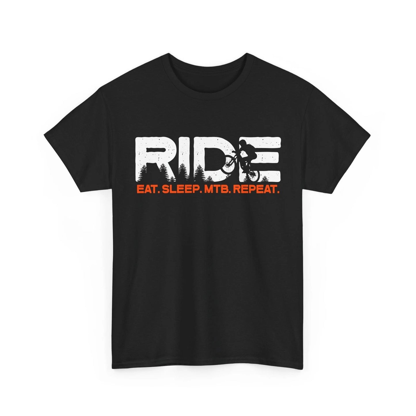 Eat Sleep MTB Repeat T-Shirt, Mountain Bike Rider Biking Funny Men Shirt