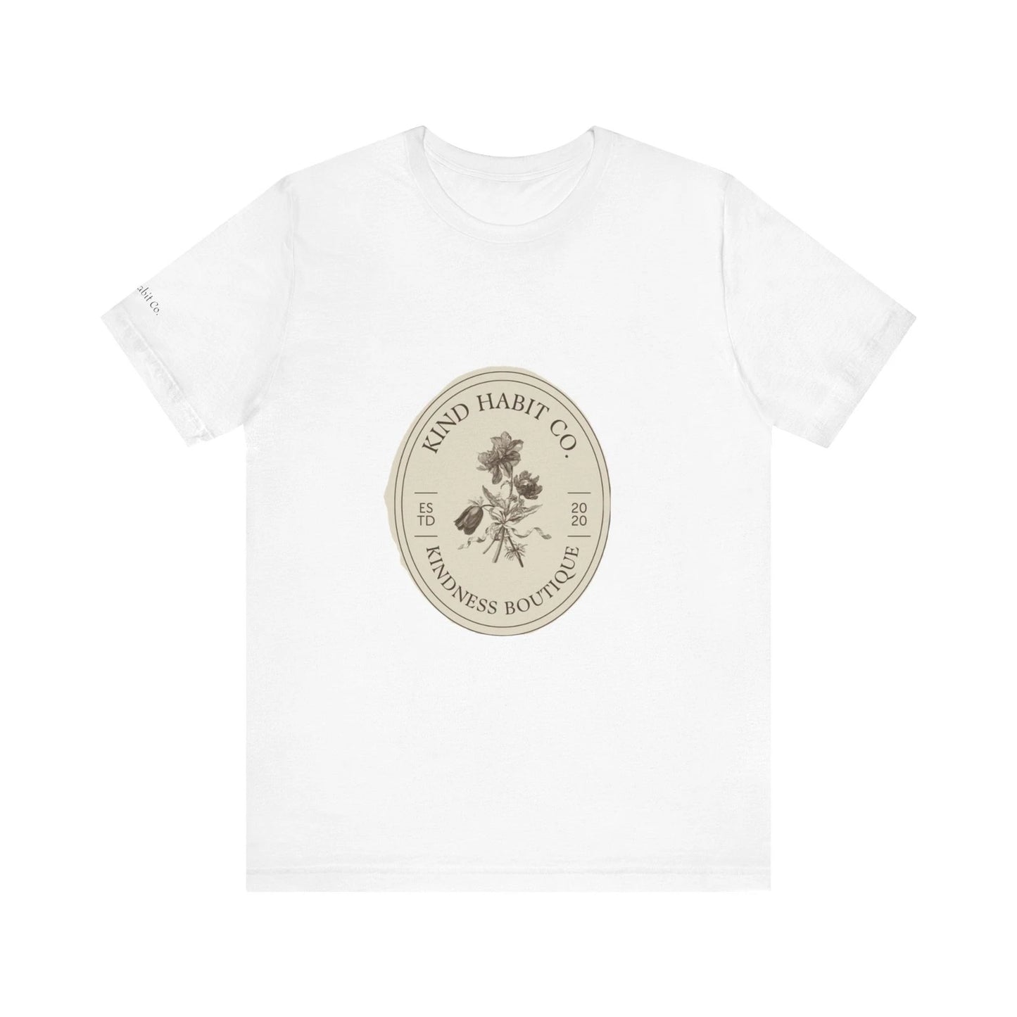 Floral Kindness Tee for Nature Lovers, Gift for Friends, Eco-Friendly [...]