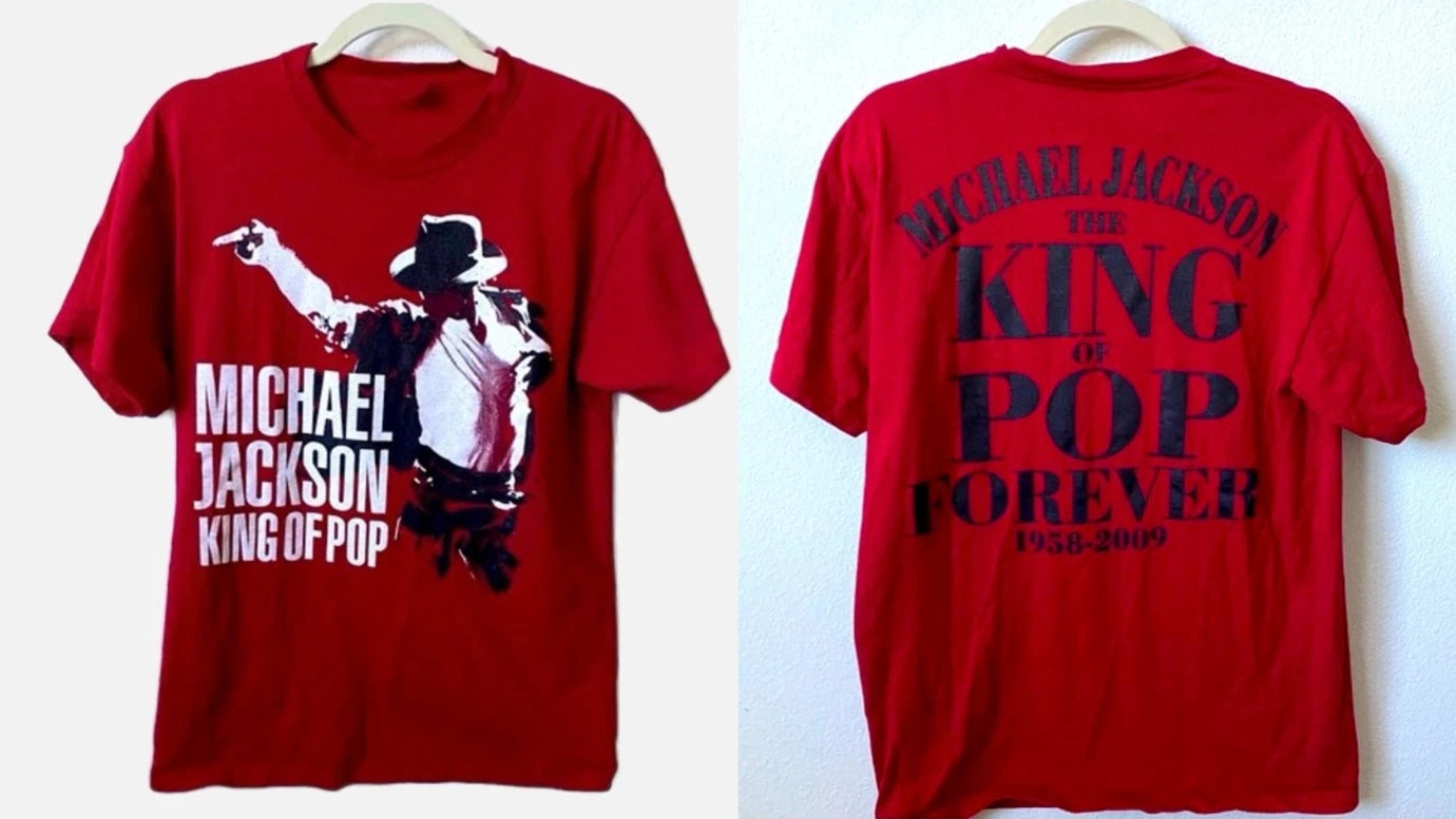 Rare Vintage Michael Jackson T-Shirt Michael Jackson King Of Pop S-5XL
