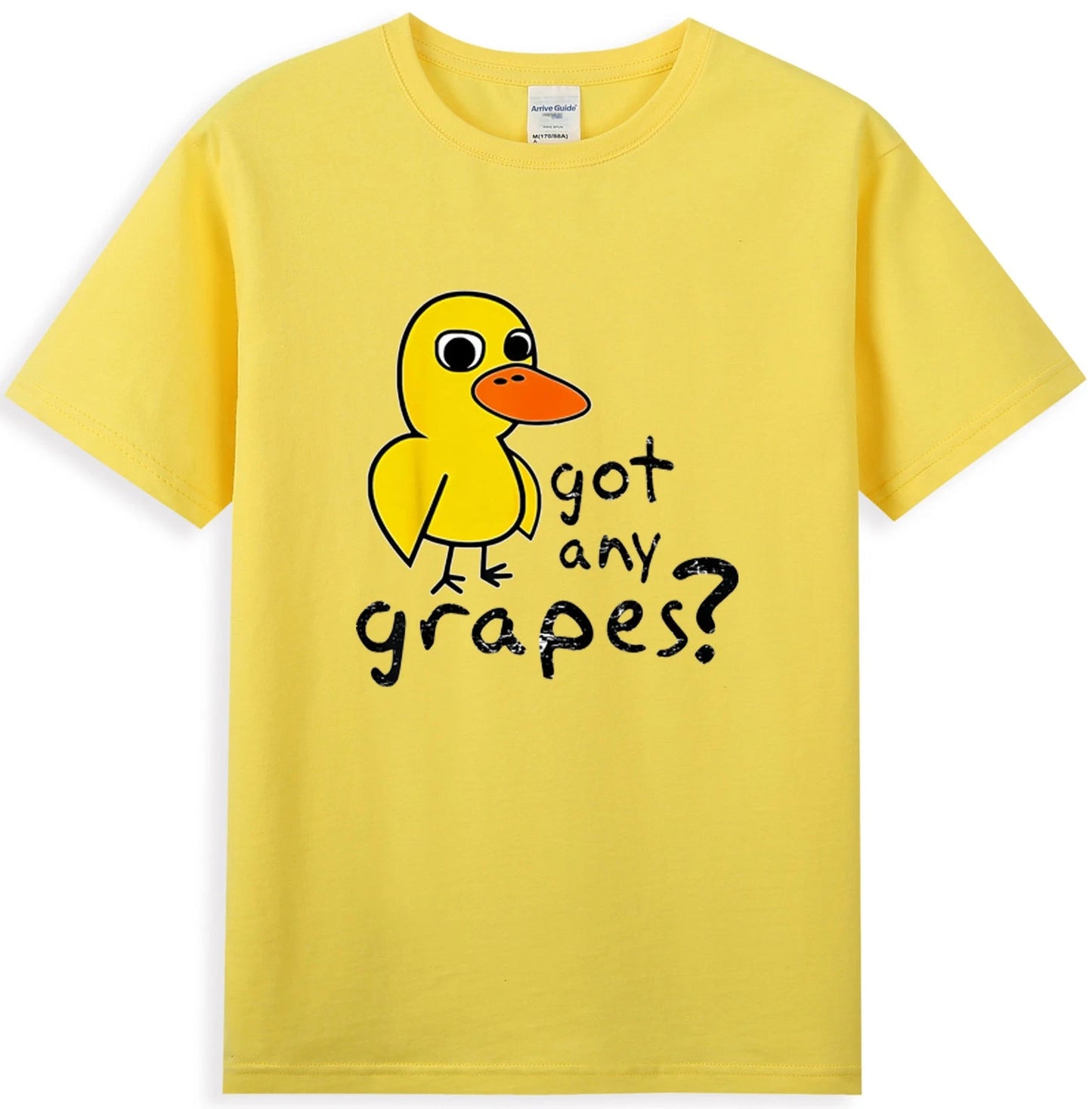 Got Any Grapes? Funny Duck Cartoon Graphic Men's T-Shirt