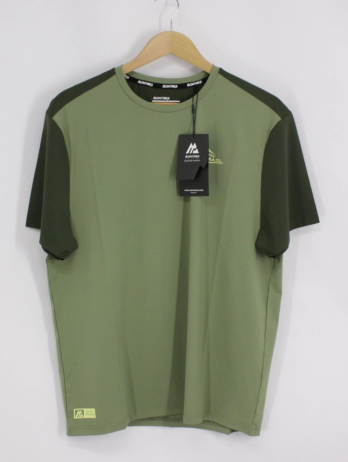 MONTIREX MENS MTX TRAIL 2.0 T-SHIRT ACTIVEWEAR SIZE S ELM/FLECK RRP £35 IB