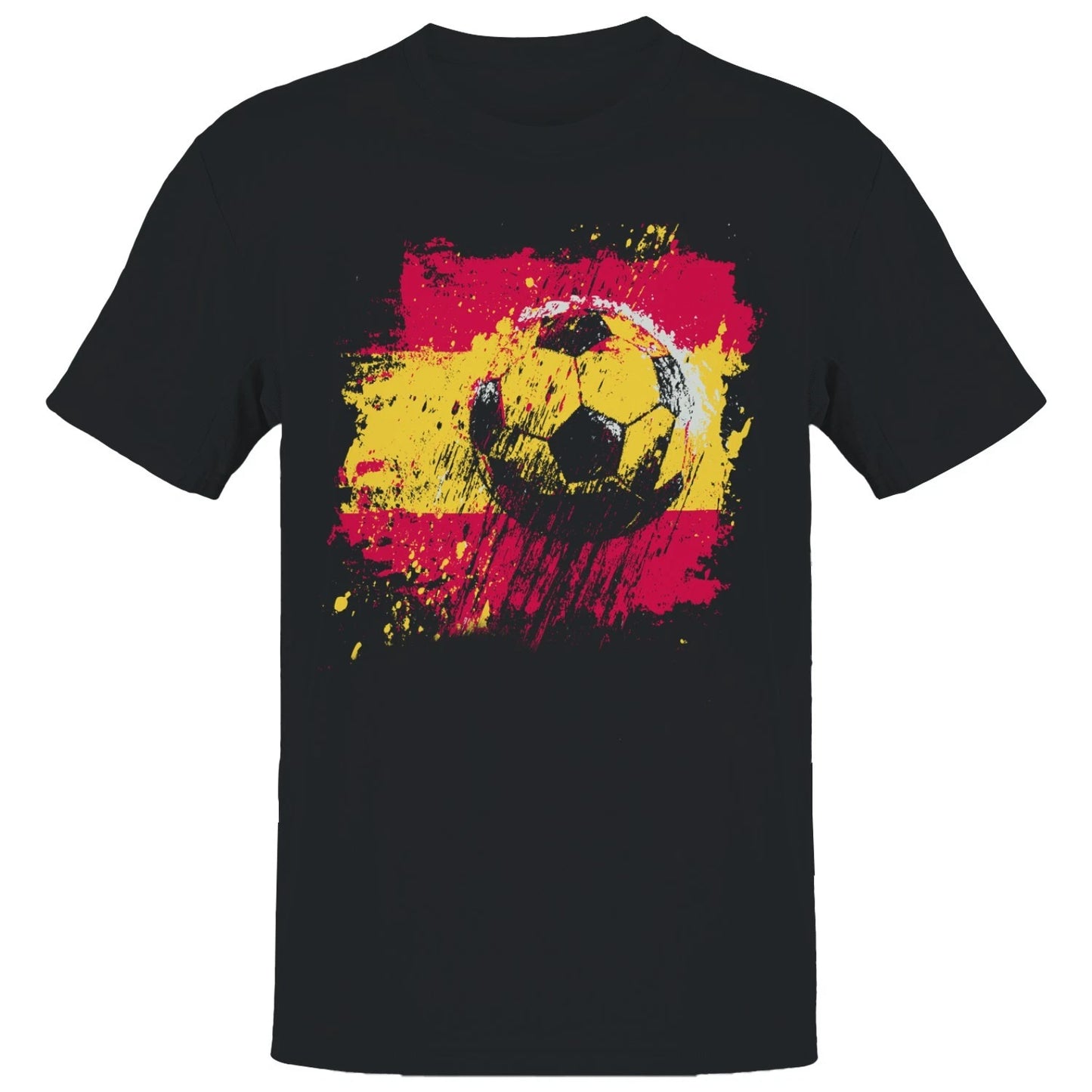 Spain Soccer Grunge Men's T-shirt