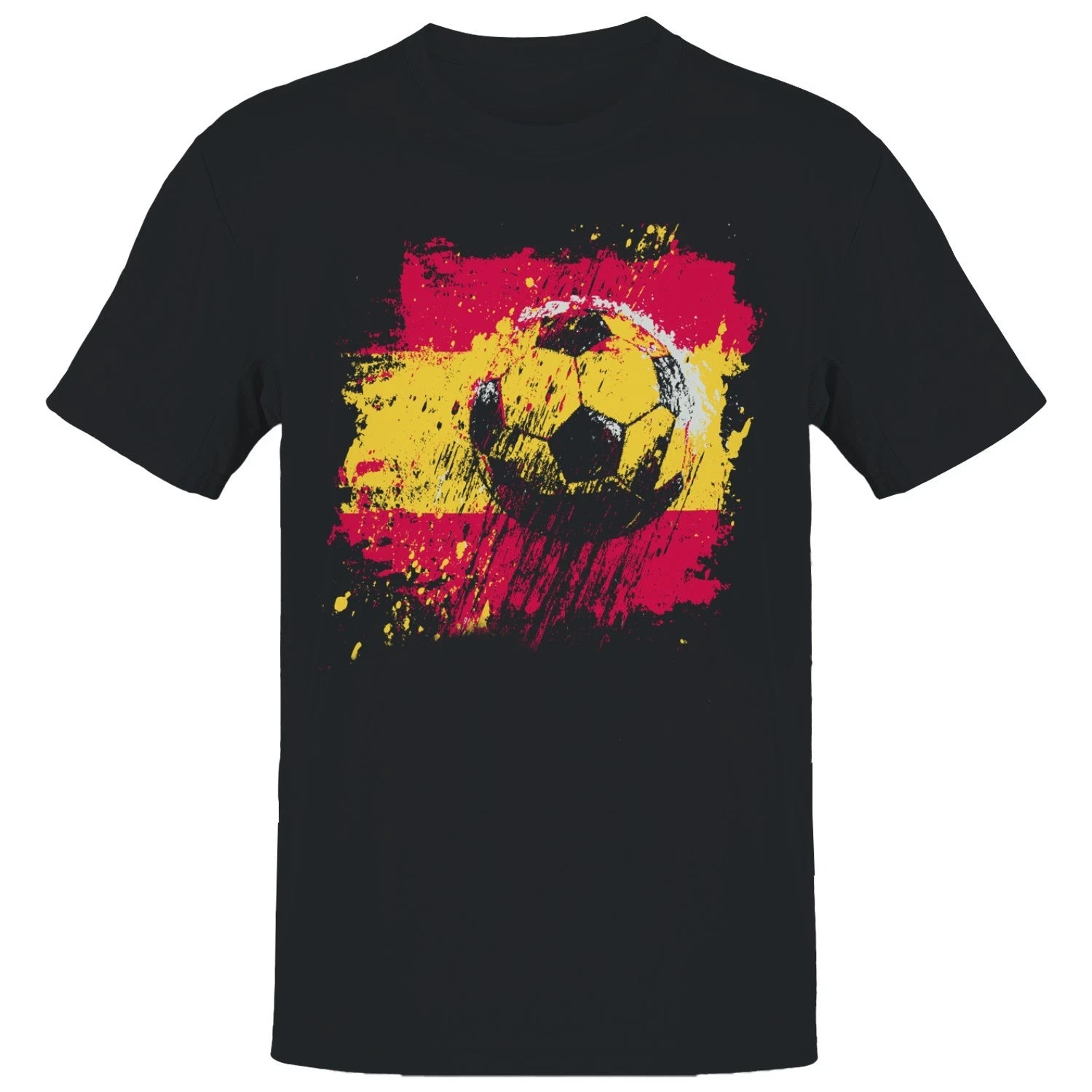 Spain Soccer Grunge Men's T-shirt