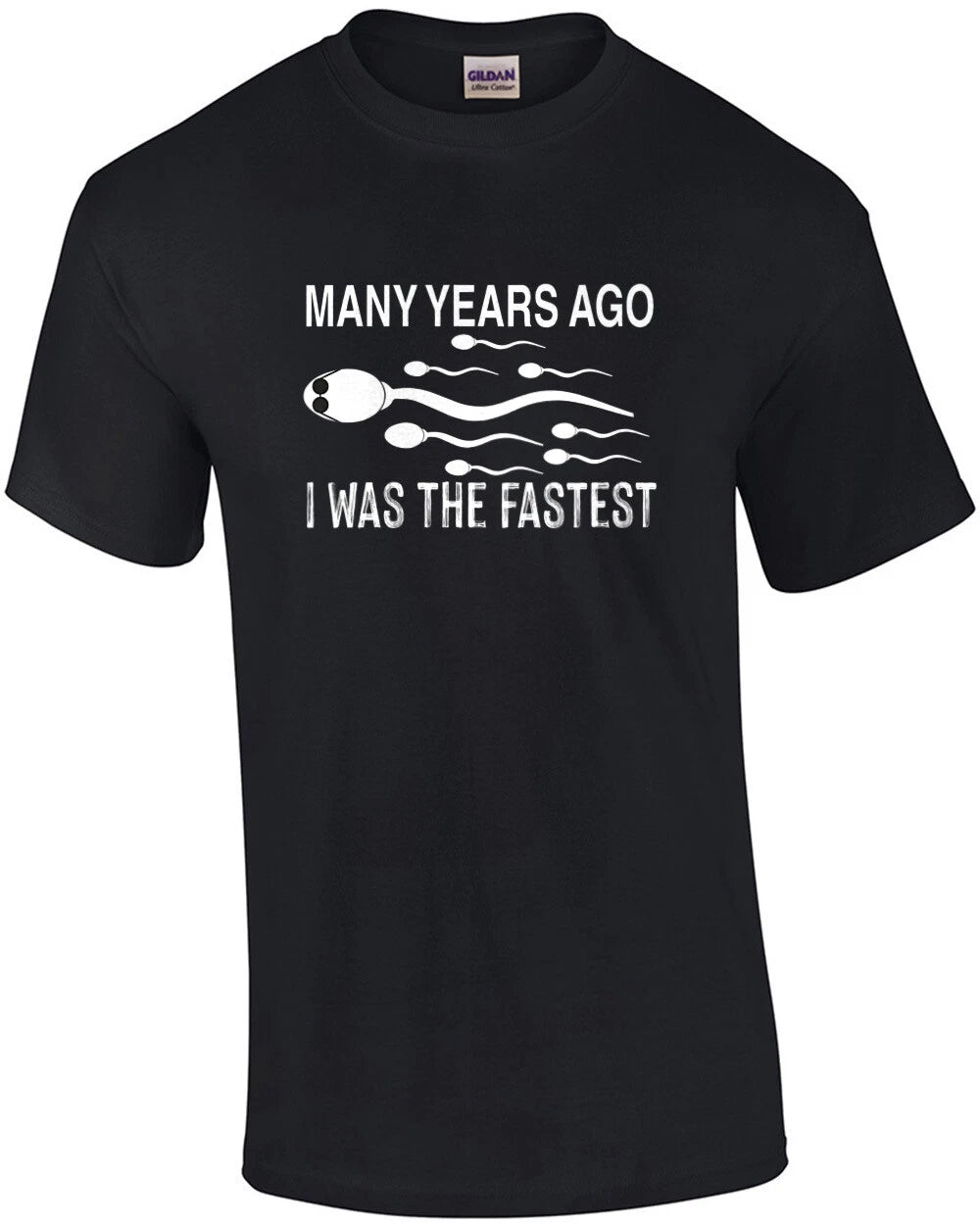 Many Years Ago I Was The Fastest Funny Shirt