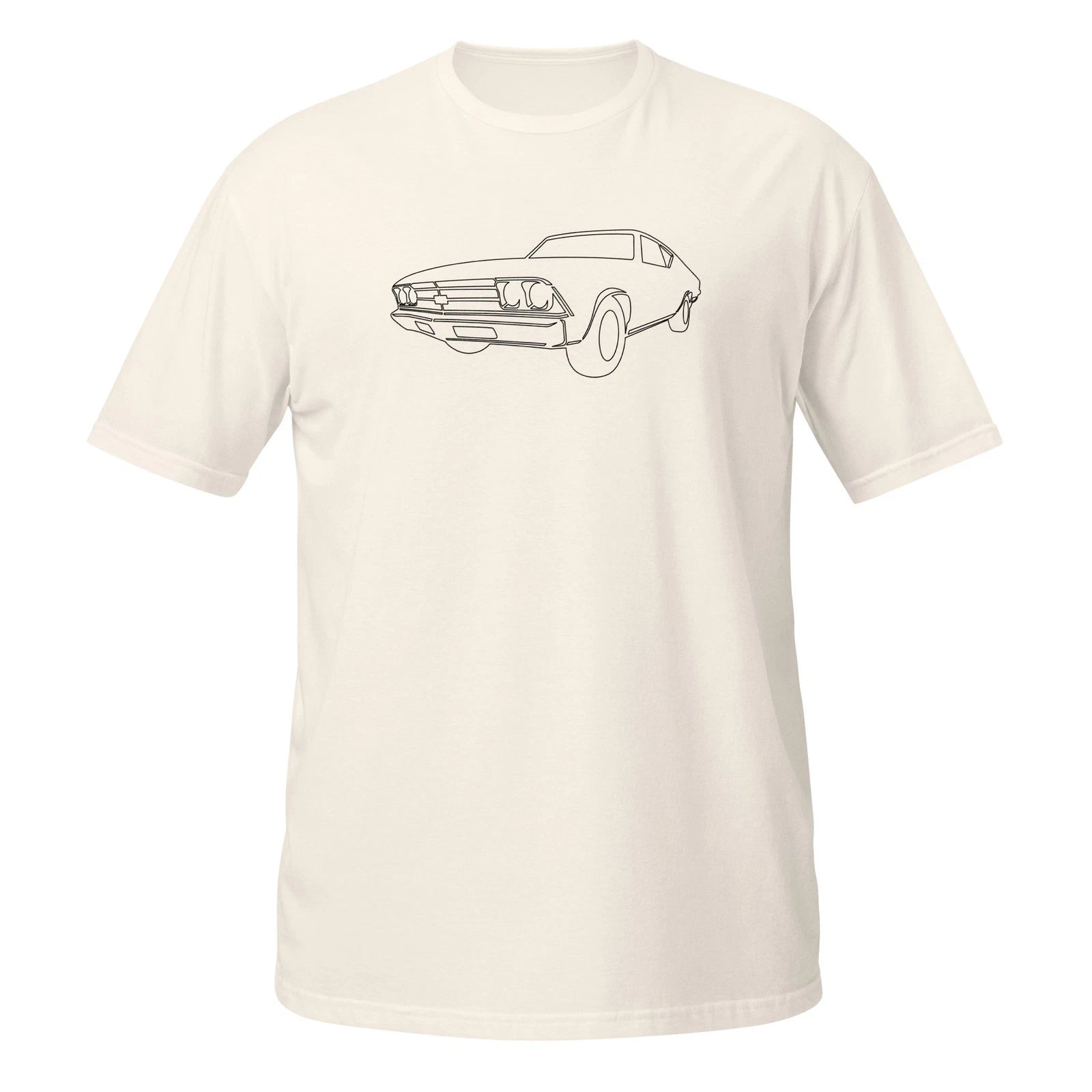 Comfy T-Shirt For Chevrolet Chevelle SS Car Lovers Birthday Gift Stylish Tee