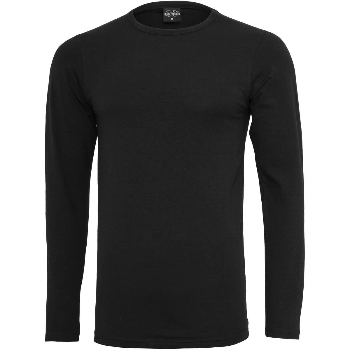Urban Classics Fitted Stretch Long Sleeve Tee Men Lognsleeve Jersey