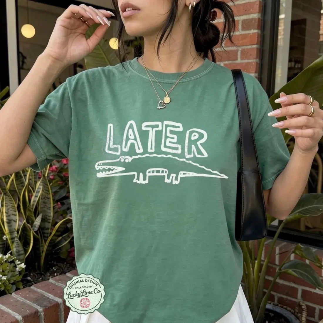 Comfort Colors Later Gator Shirt, Sarcastic TShirt, Funny Womens Shirt,