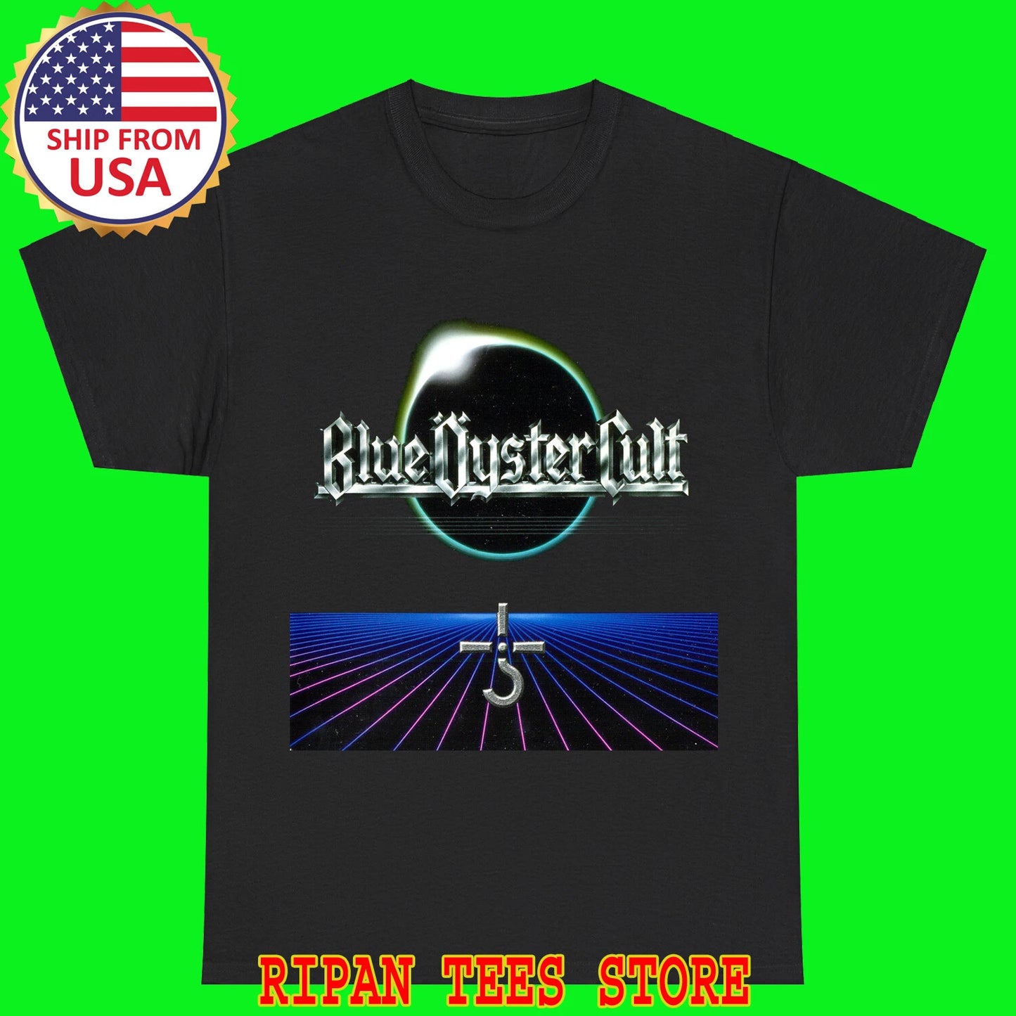 Blue Oyster Cult Black Size S - 5XL
