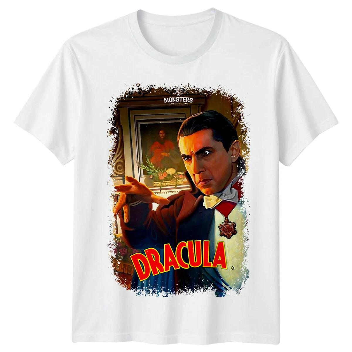 Dracula (1931) Movie Poster Inspired T-Shirt Retro 80s Tee