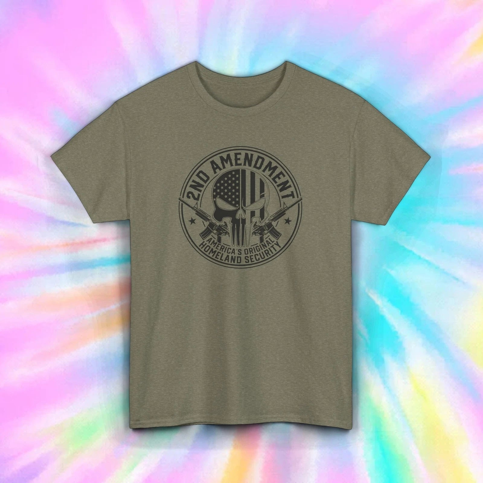 2nd Amendment T-Shirt Pro Gun Rights USA Freedom Patriot Military Gift S-5XL