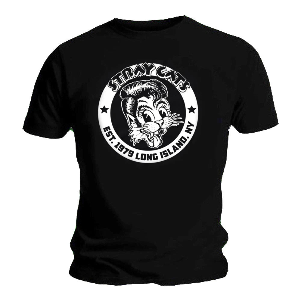 Stray Cats 'EST 1979' T Shirt *OFFICIAL MERCH (Brian Setzer, Slim Jim, Lee Rock)