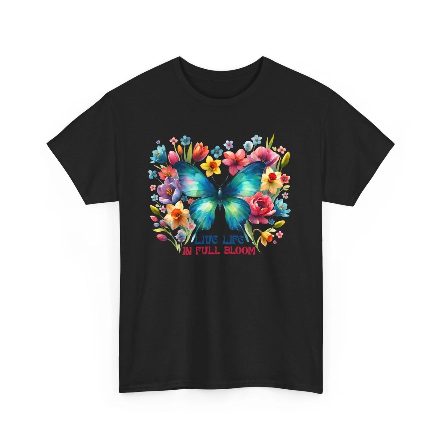 Spring Aesthetic T-Shirt | Fresh Air & Nature Inspired Tee | Butterfly Shirt