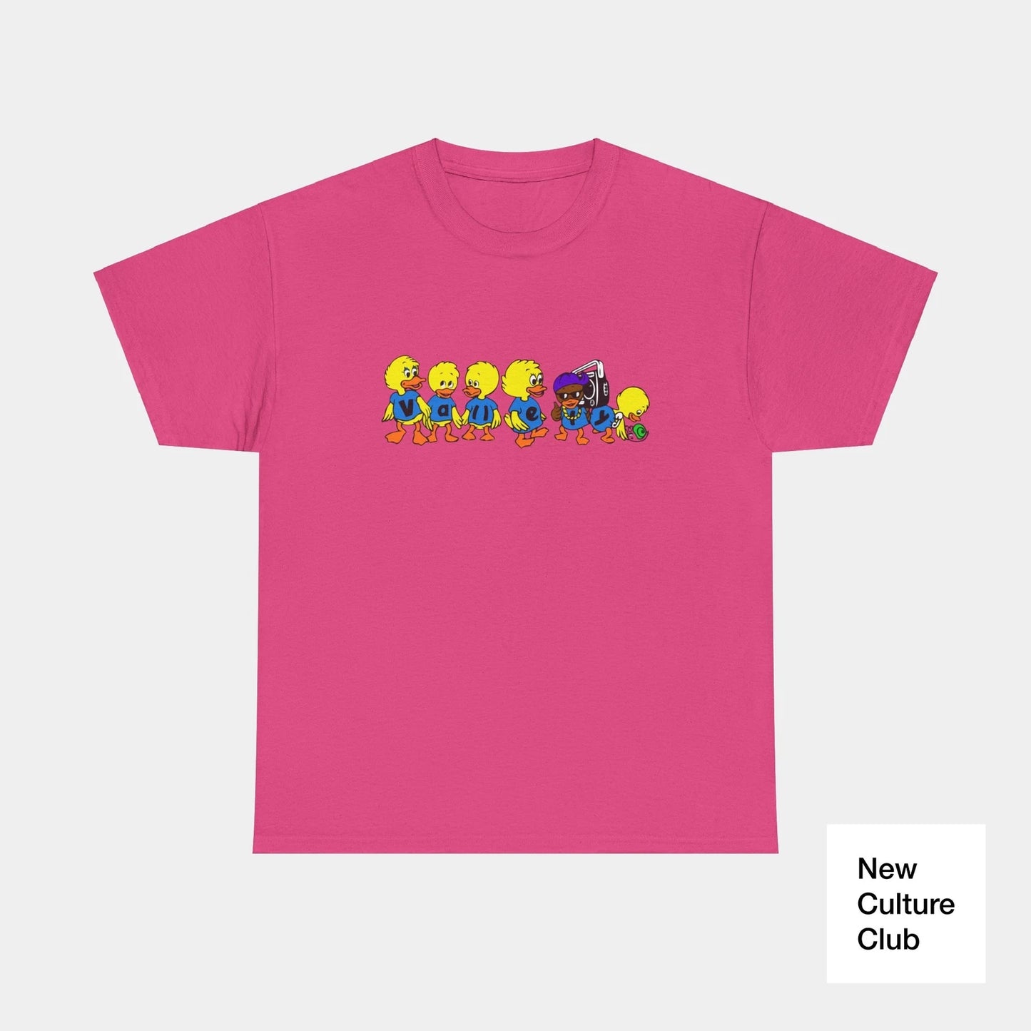 Vallely Classic Duck Skateboarding Classic 90s T Shirt Design