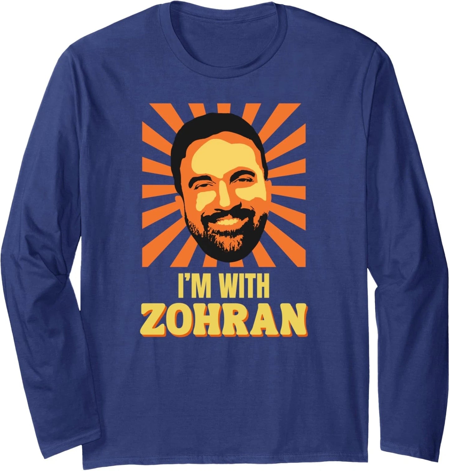 Zohran Mamdani For Mayor Funny Cool Trendy Long Sleeve T-Shirt
