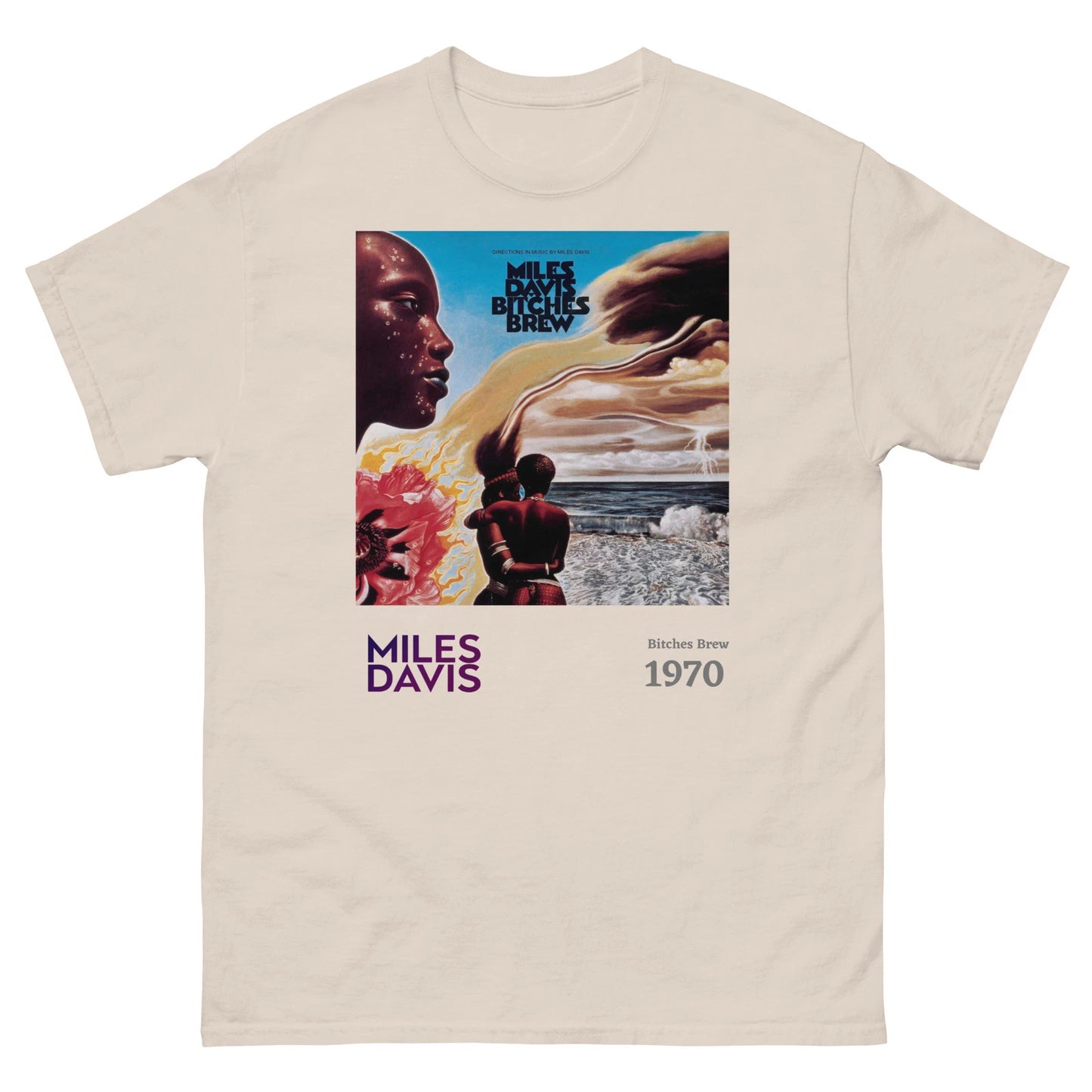 Miles Davis Album 1970 T Shirt | Jazz Music Vintage Style Tee