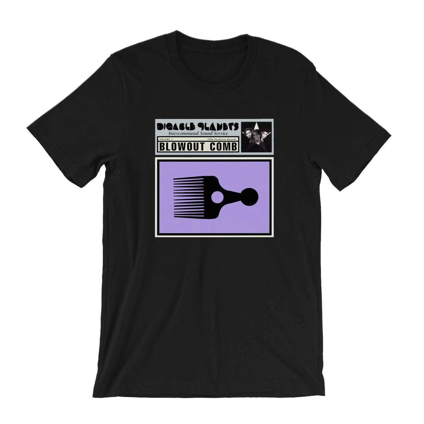 Digable Planets Blowout Comb Album art t-shirt - cool like dat rebirth of slick