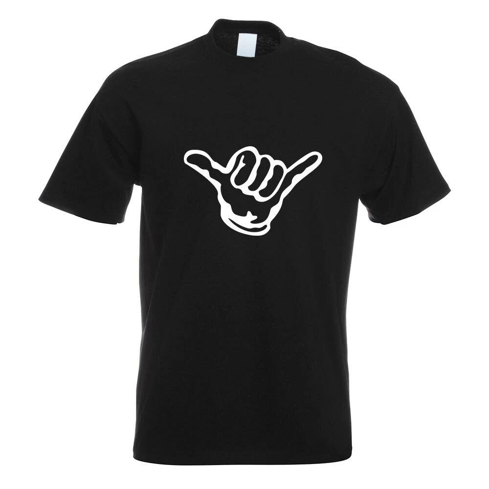 Hang loose - everything loose - Shaka T-shirt motif printed fun shirt design print