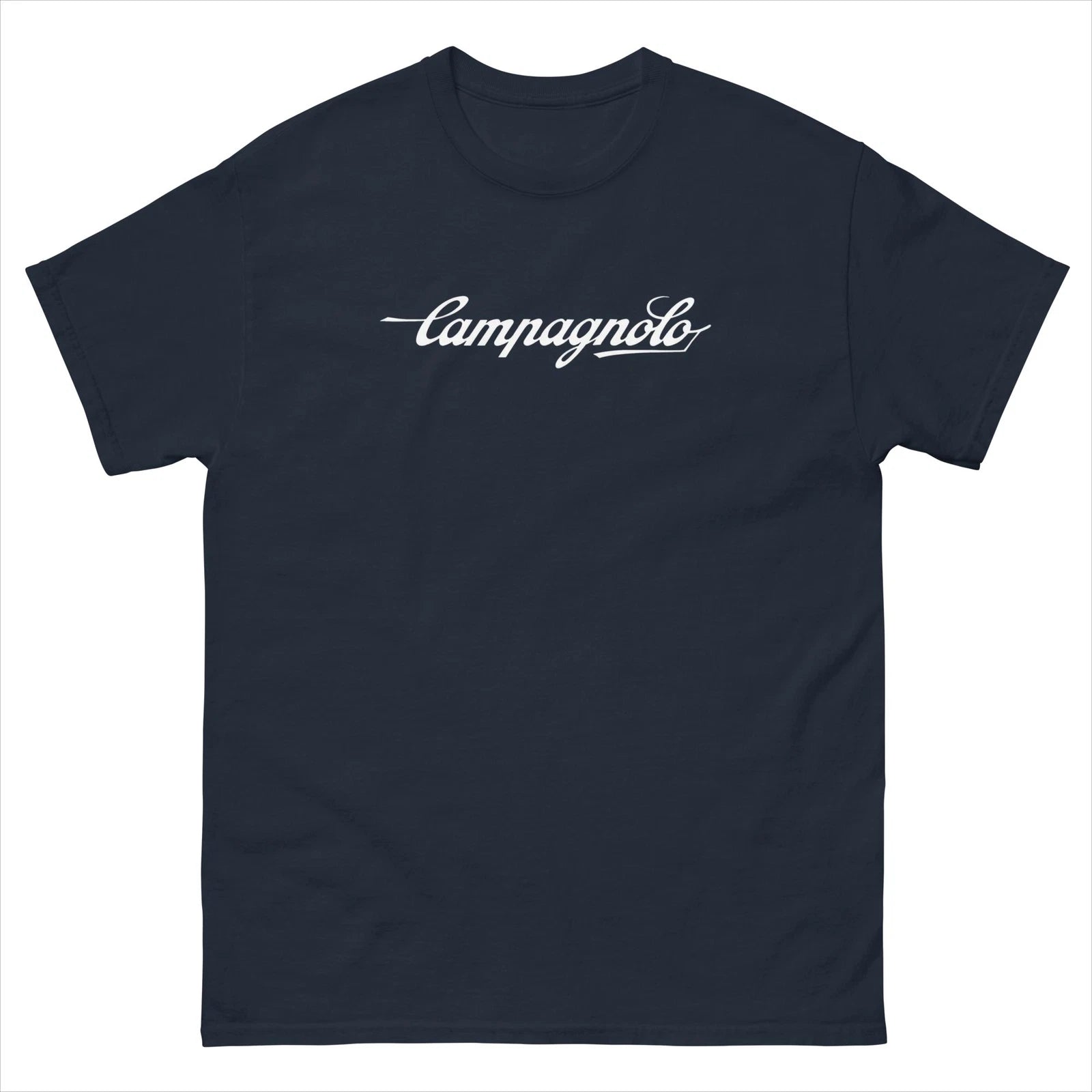 campagnolo script logo t shirt