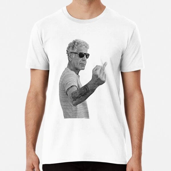 Vintage Anthony Bourdain  S to 5XL Made in the AU/USA T-Shirt