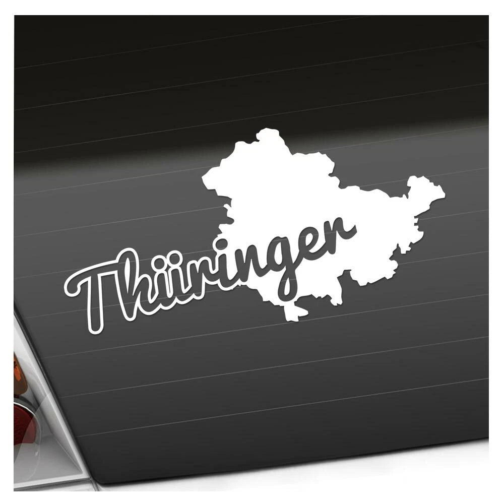 Thuringia Thuringian origin sticker sticker 25 colors neon matte