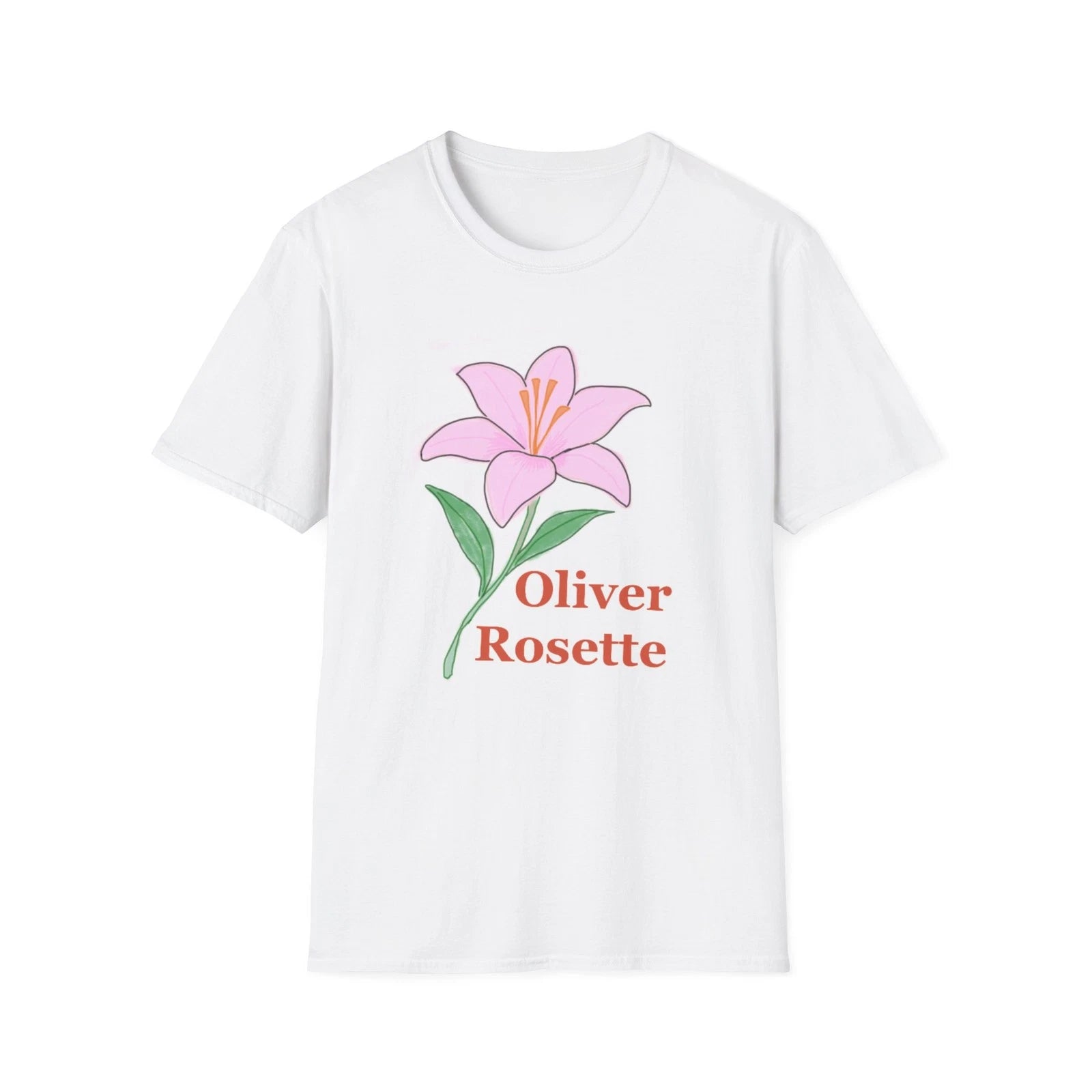 Personalized Floral T-Shirt for Nature Lovers, Gift for Occasions, Casual [...]