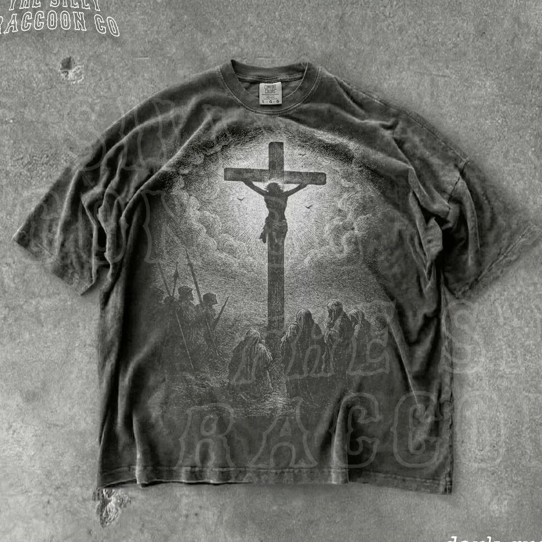 Jesus Cross Shirt Christian Vintage Shirt Religious Graphic Tee Crucifixion T