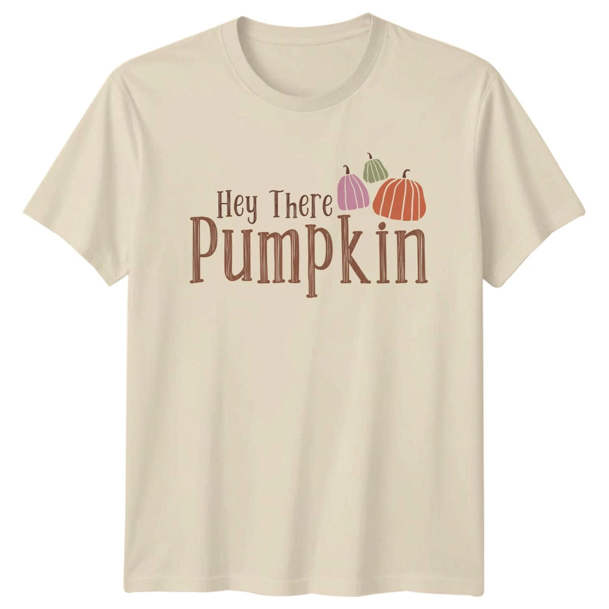 Hey There Pumpkin Womens T-Shirt Cute Autumn Harvest