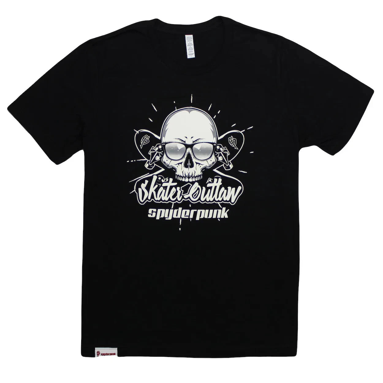 Spyderpunk Skater Outlaw Tee - Premium Graphic T-Shirt