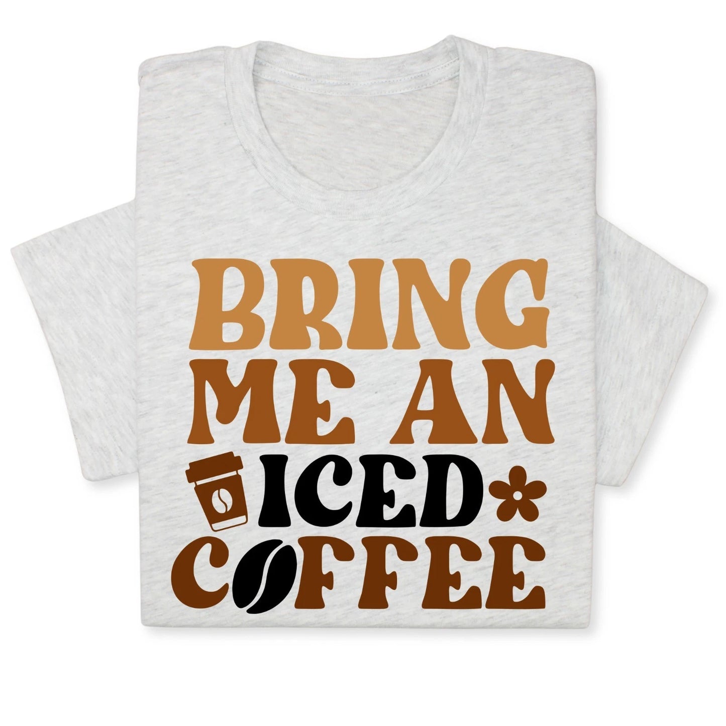 Funny Coffee T-Shirt, Retro “Bring Me a Coffee” Tee, Caffeine Gift Idea