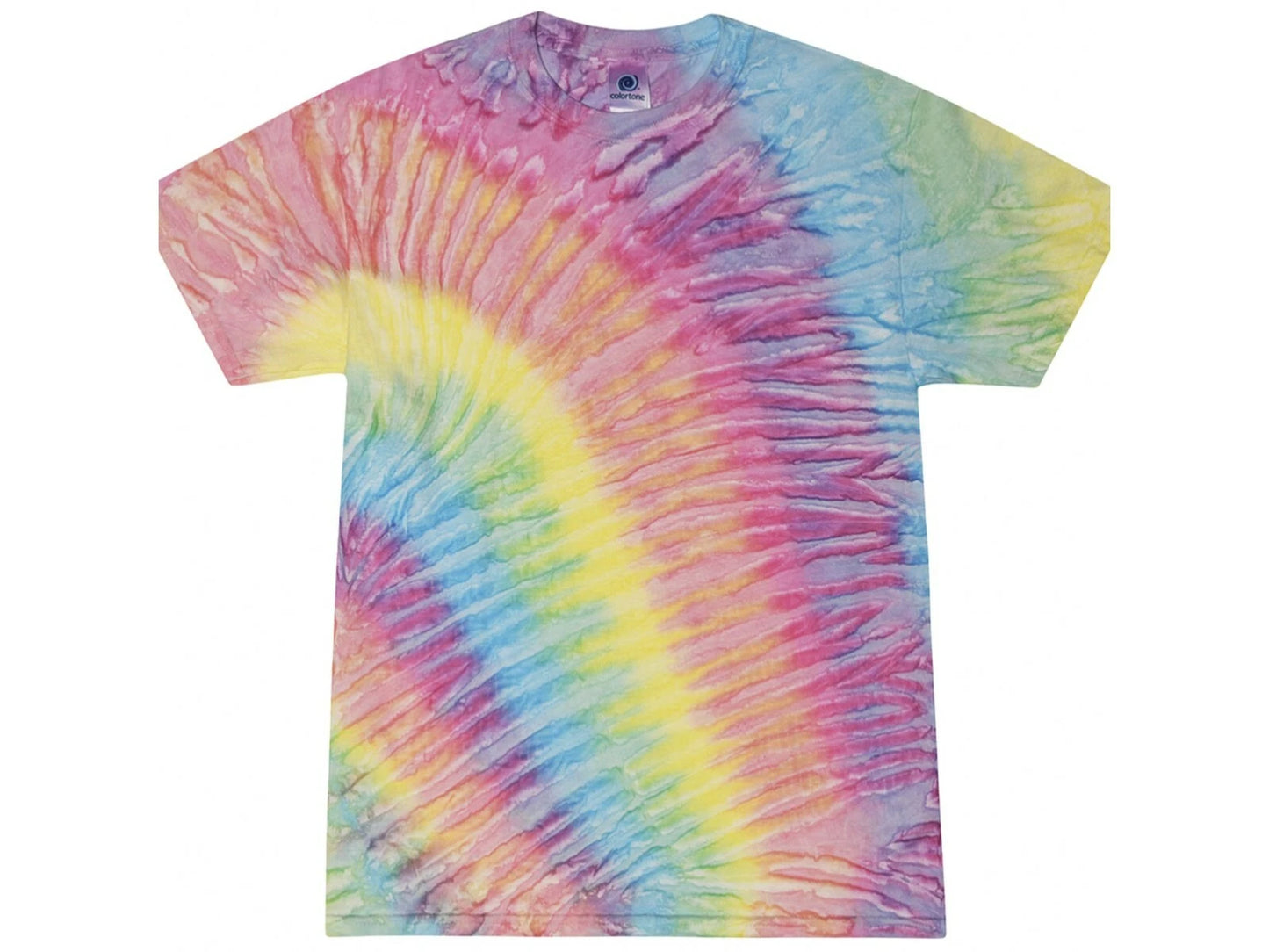 Stripe Colored Meadow Tie Dye T-Shirts  Kids & Adults 100% Pre-Shrunk Cotton