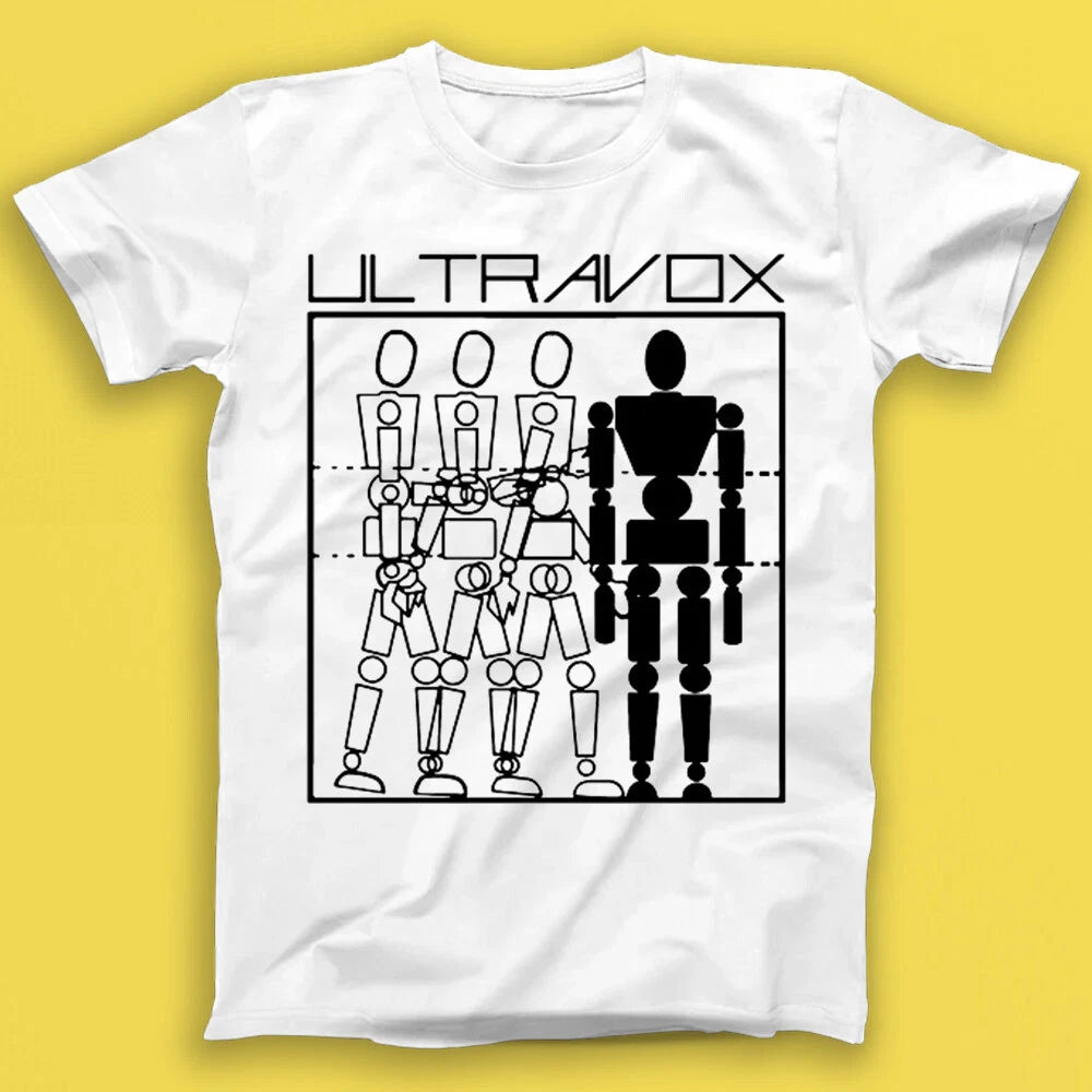 Ultravox Three Into One Electronic Rock Music Gift Tee Tshirt 2597