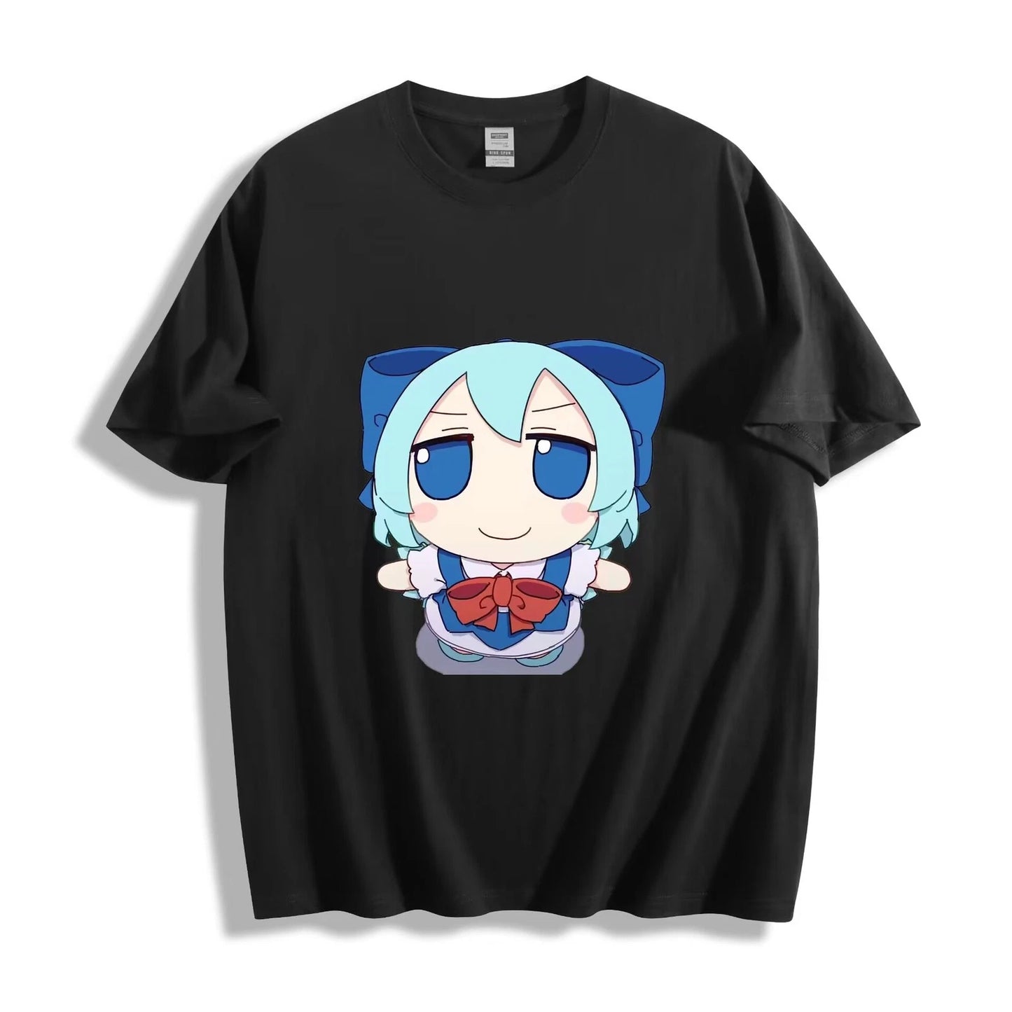 Touhou Project Cirno T-Shirt - Plushie-Style Chibi Ice Fairy Unisex Tee