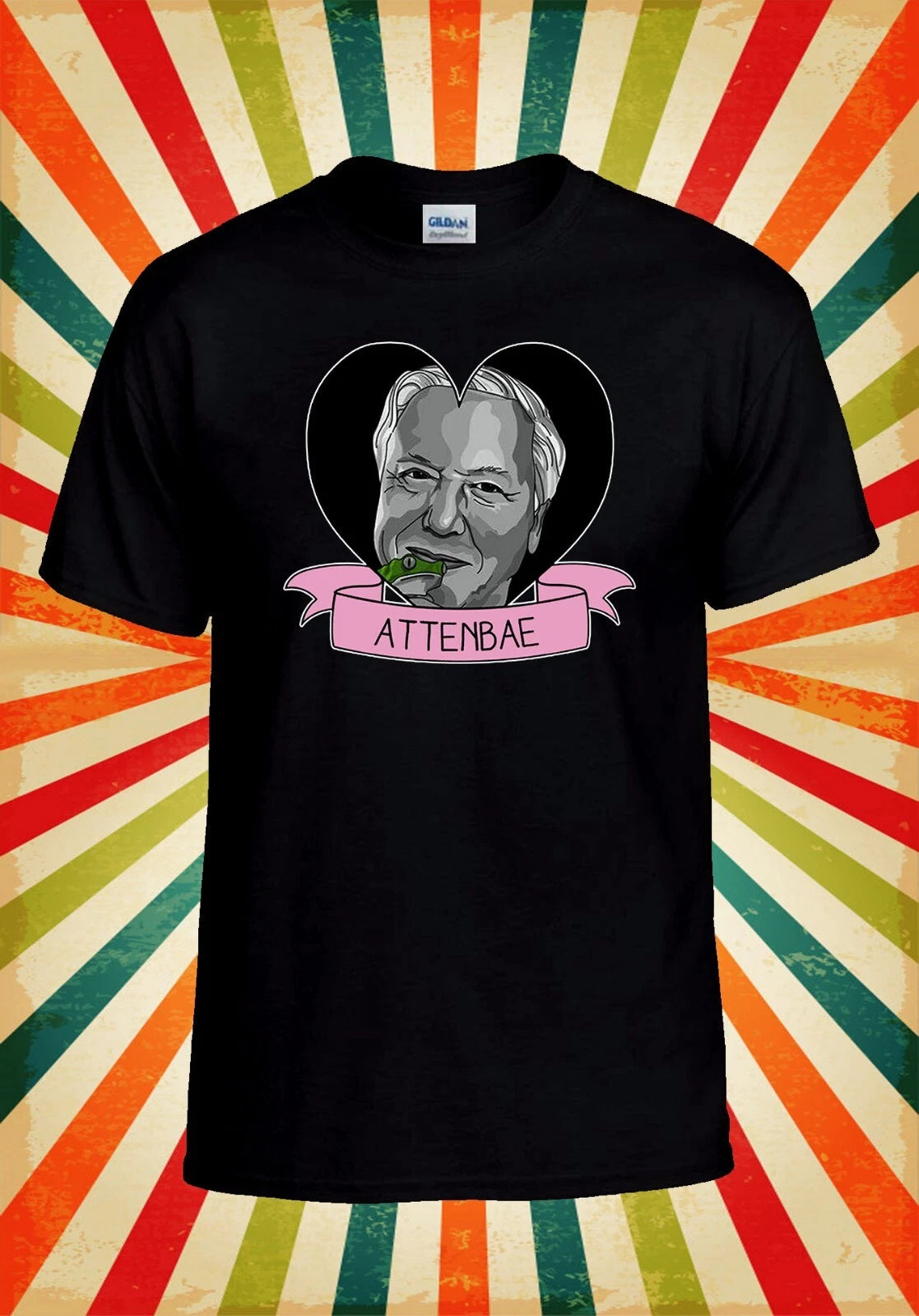 Attenbae David Attenborough Cool Men Women Unisex Baseball T Shirt Top 2881