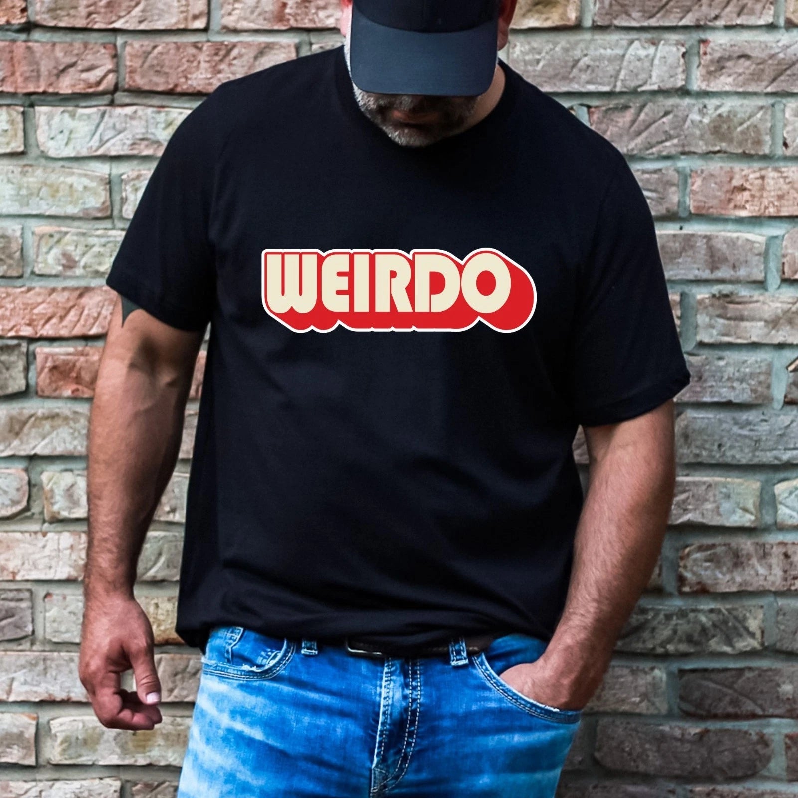 Weirdo Funny Adult Humor Novelty T-Shirt