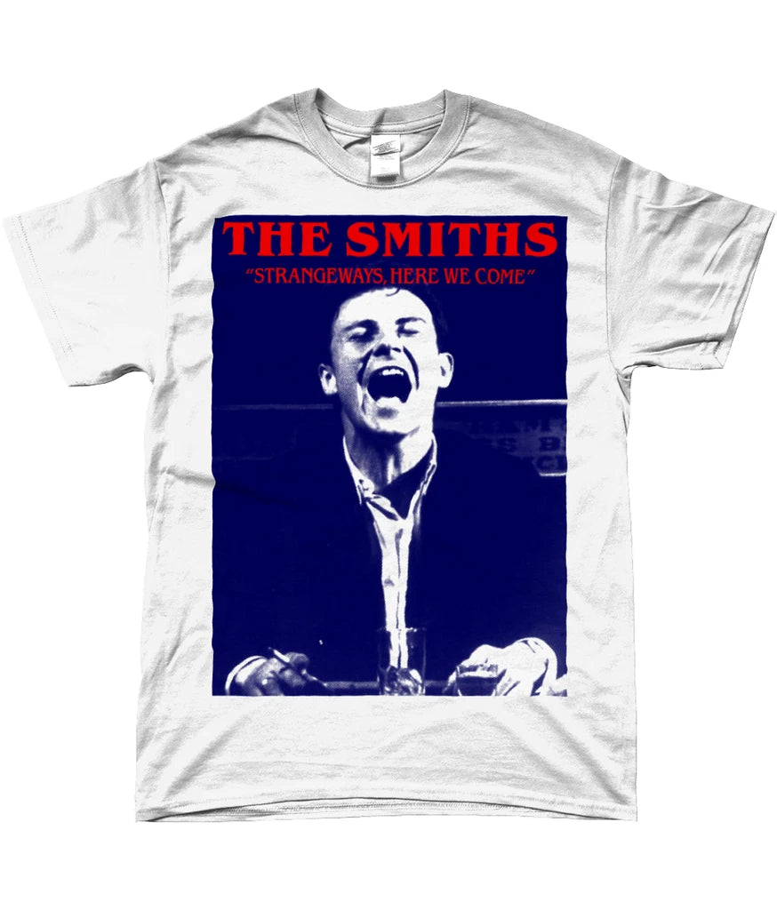 The Smiths - Strangeways, Here We Come - 1987 - Red & Blue - Organic T-Shirt