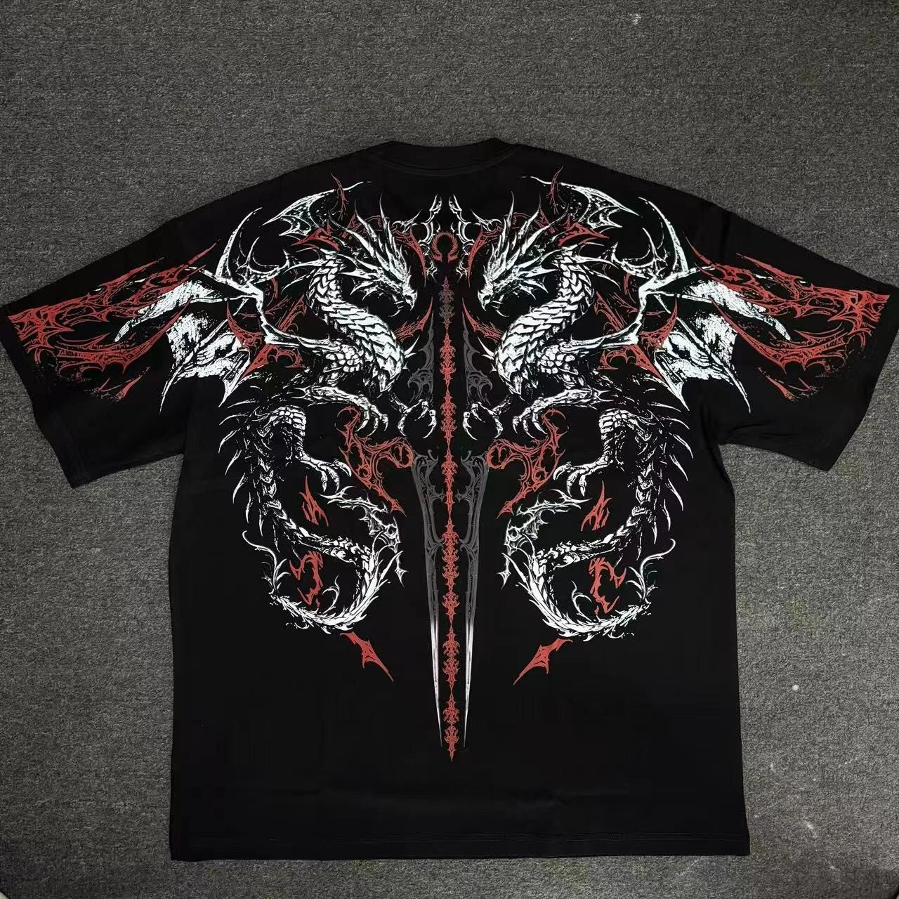 Breathedivinity Cotton Sport-Style Loose-Fitting T-Shirt