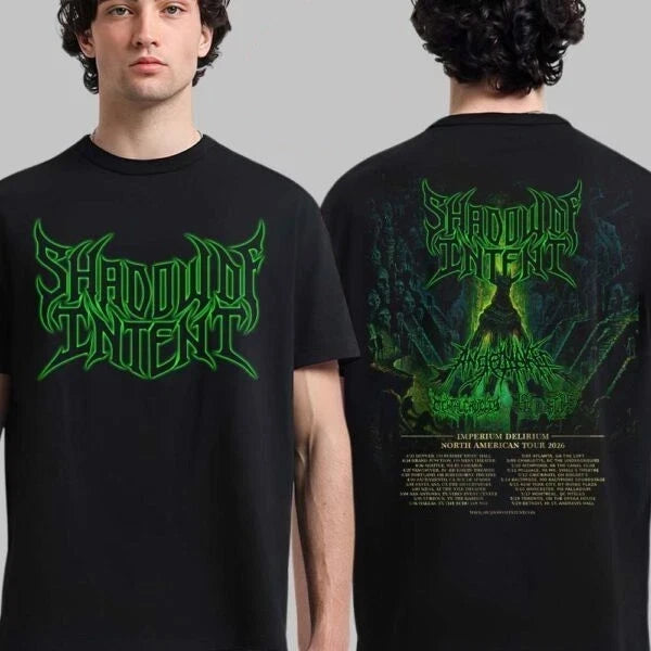 Shadow Of Intent Imperium Delirium North American Tour 2026 T-shirt