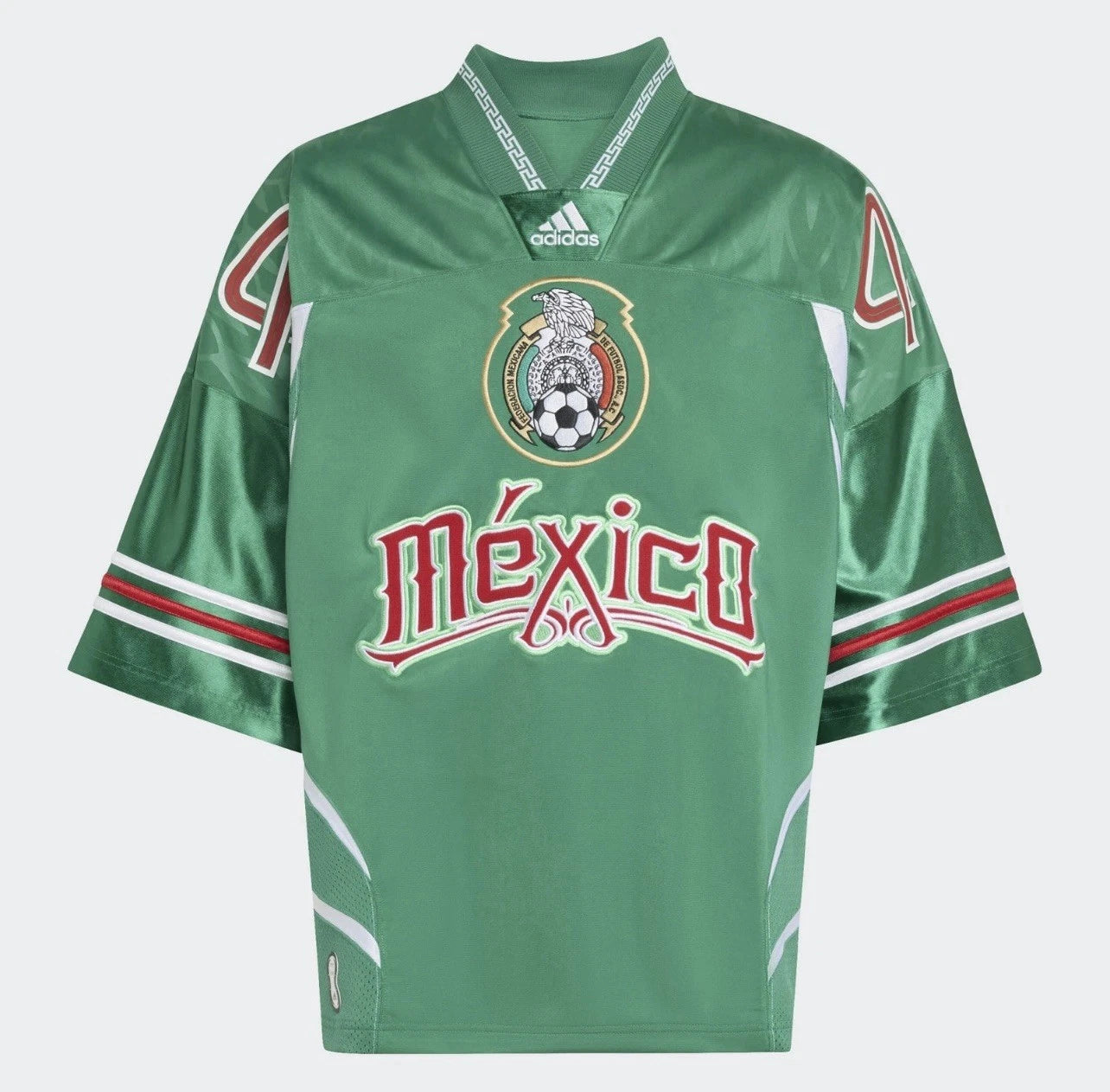 Adidas Bringback Remixed Mexico RETRO Oversized Jersey KD5986 Size XL *Authentic