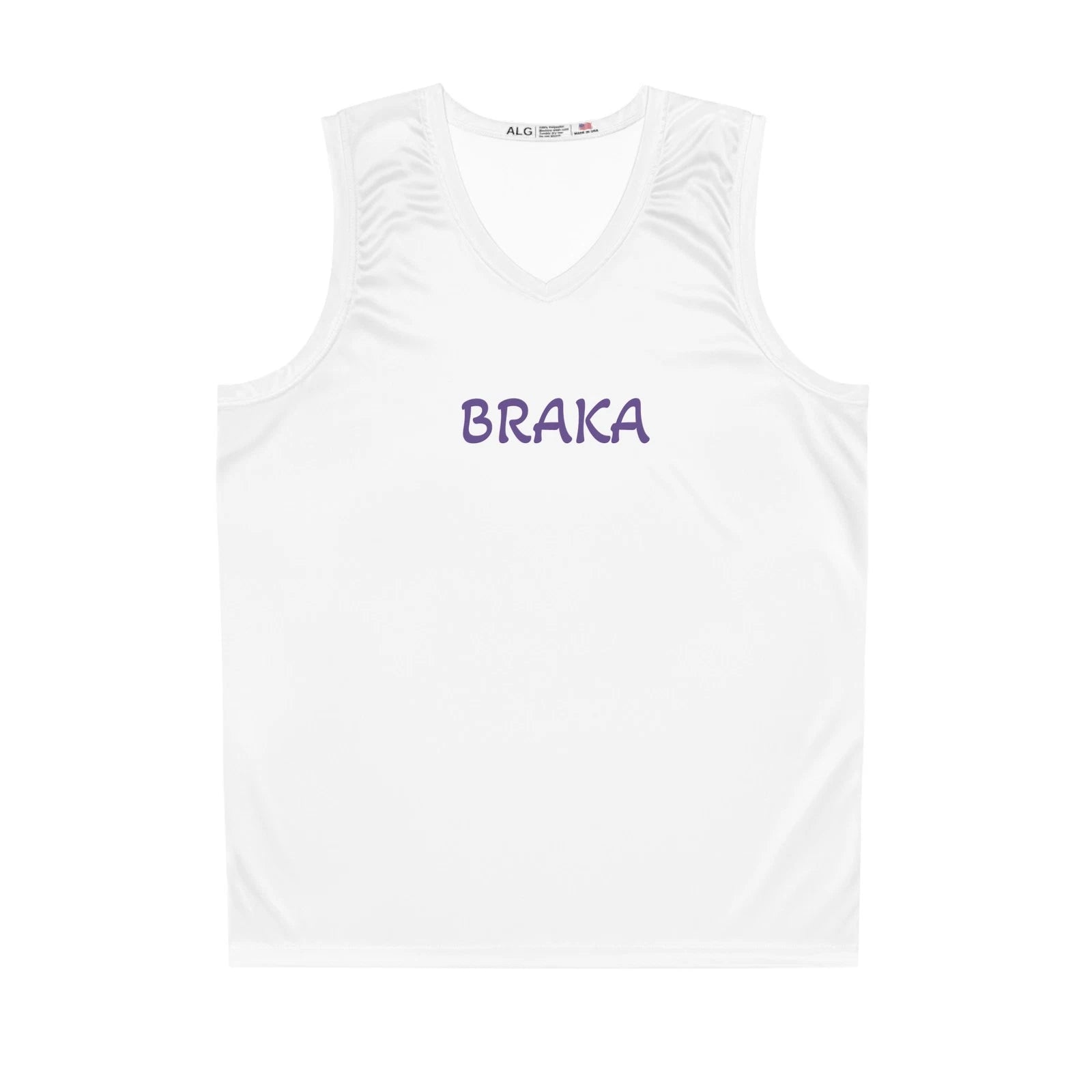 Braka Script Basketball Jersey | Custom Team Name