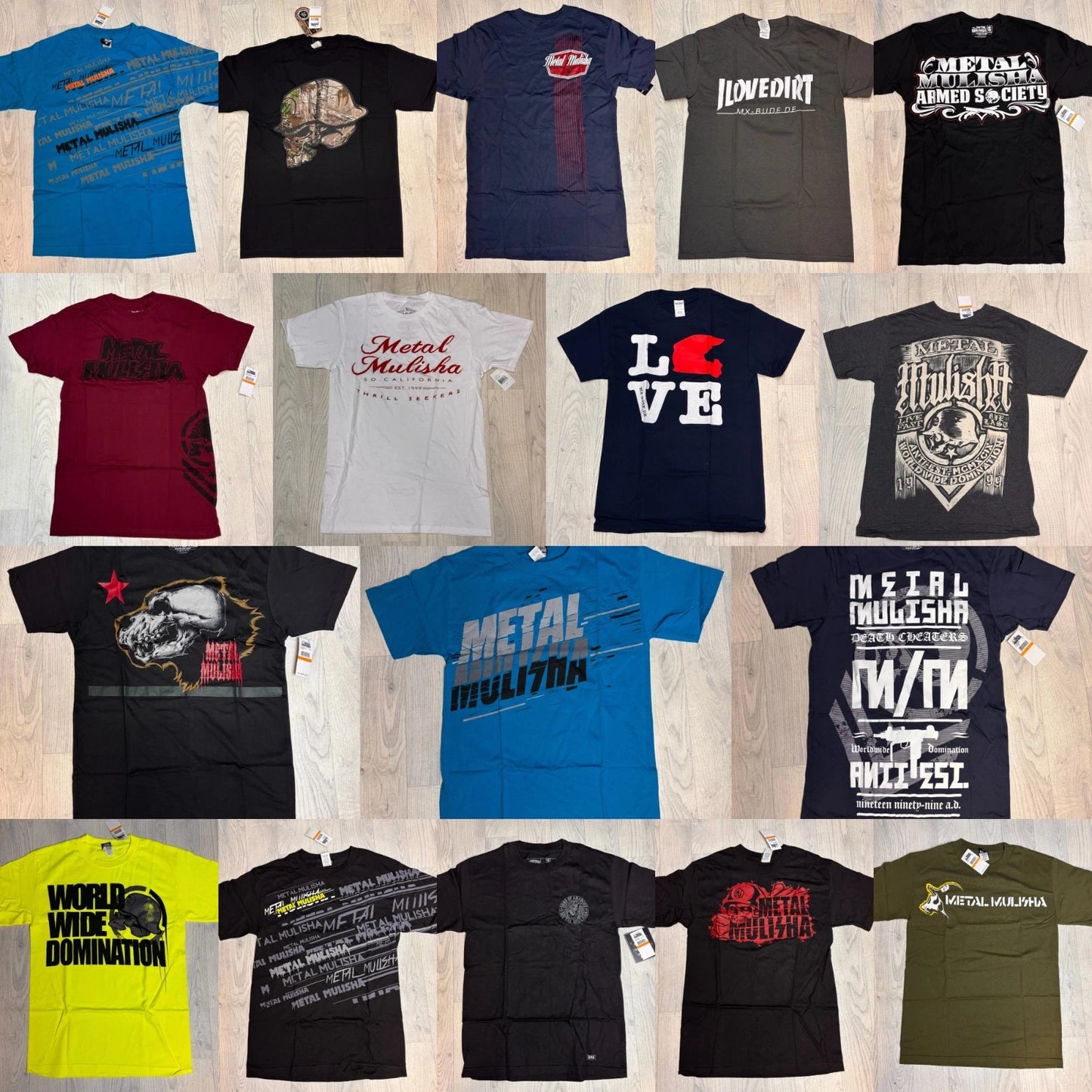 Skull Small Skull Metal Mulisha Dirt Mens Tshirt Size: S