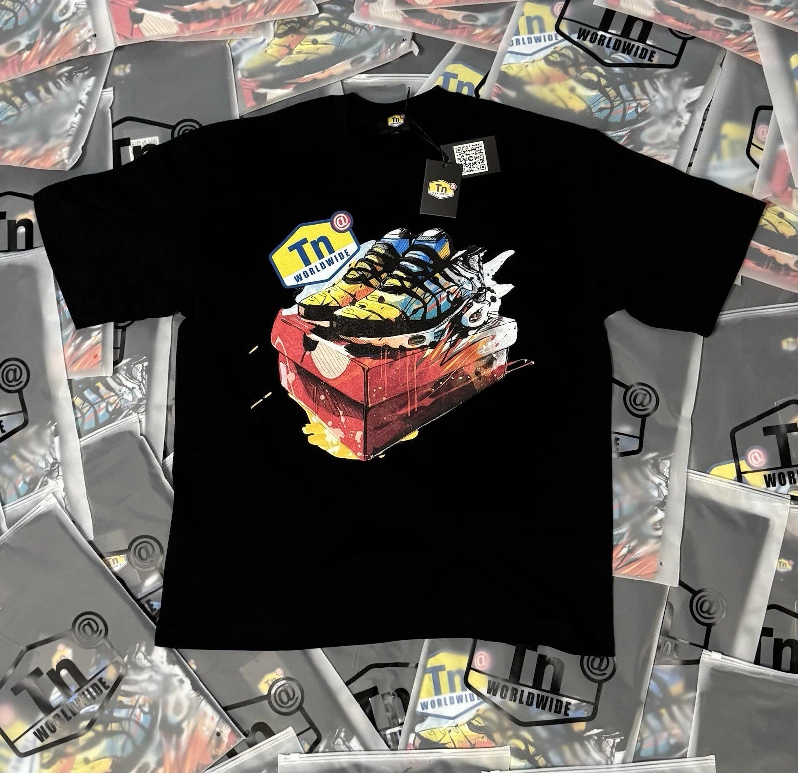 TN Worldwide Oversized T-Shirt - Size Extra Large - 260GSM & DTG Print