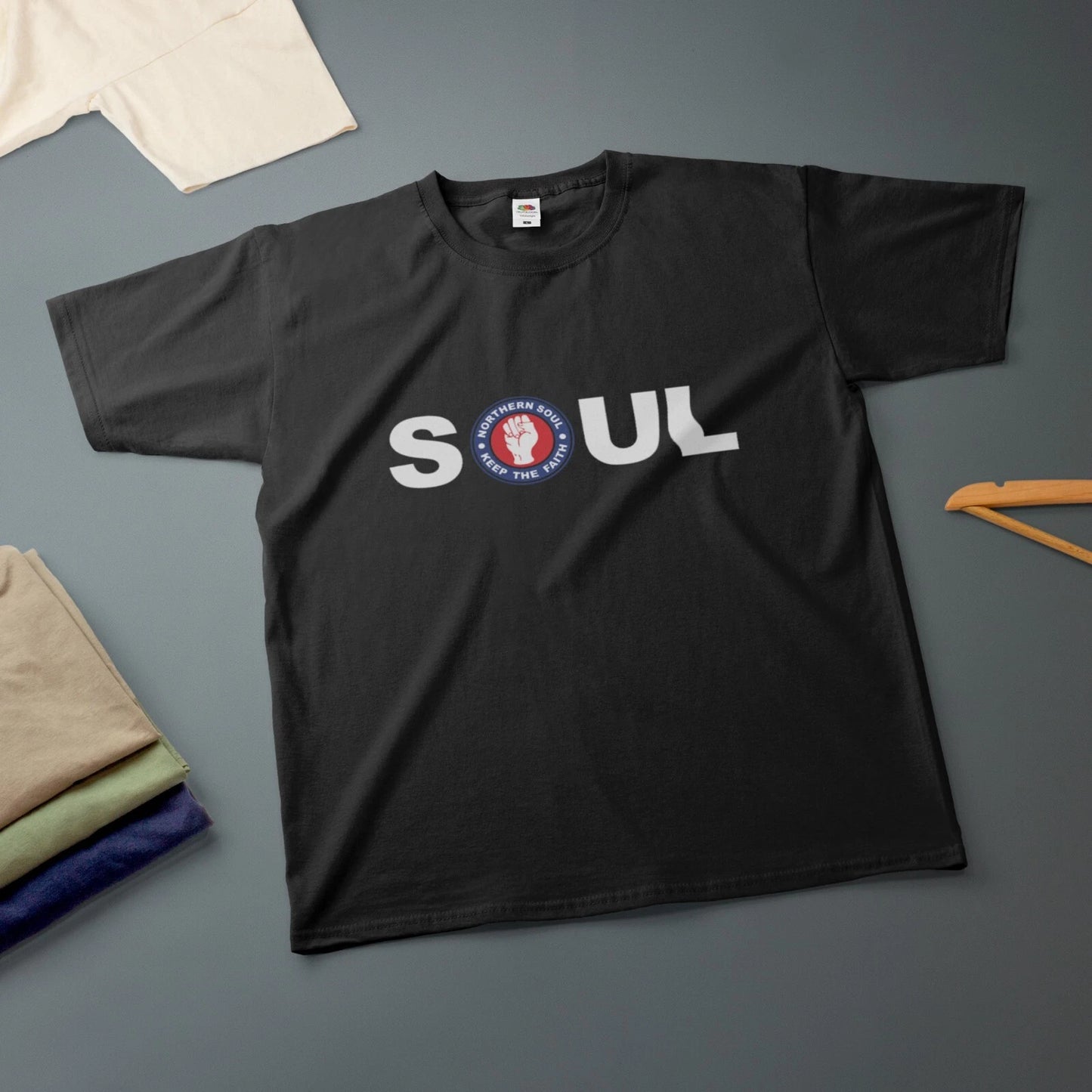 Northern Soul Text Keep the Faith T-Shirt Various Sizes & Colours Motown Tee
