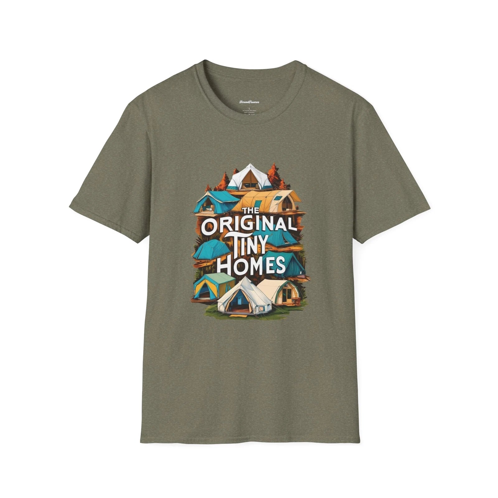 Funny Tent Lover Unisex T-Shirt, Camping Tee, Sarcastic Tiny Home Shirt