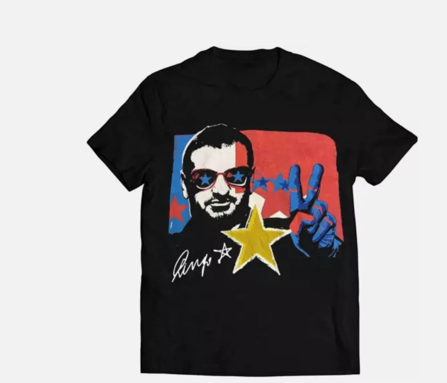 New Ringo Star His New All Star Tour T-Shirts All Size S to 5XL