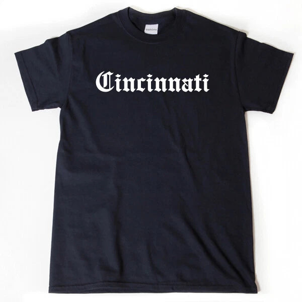 Cincinnati T-shirt Funny Ohio Place Name Tee Shirt Cincinnati Native Sports