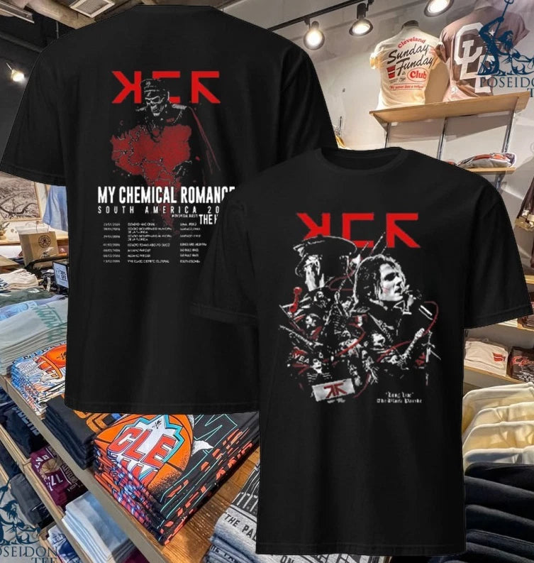 Mcr South America Tour 2026 The Hives T-shirt