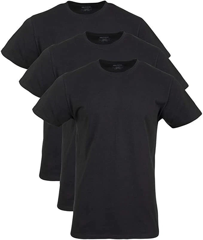3PACK Gildan Mens G2000 Solid Ultra Cotton Short Sleeve Blank Tee T-Shirt S-3XL