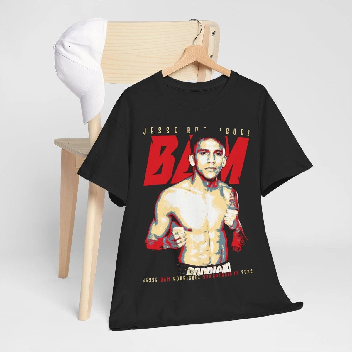 Jesse BAM Rodriguez American Boxer Boxing Champ San Antonio TX Gift T-Shirt