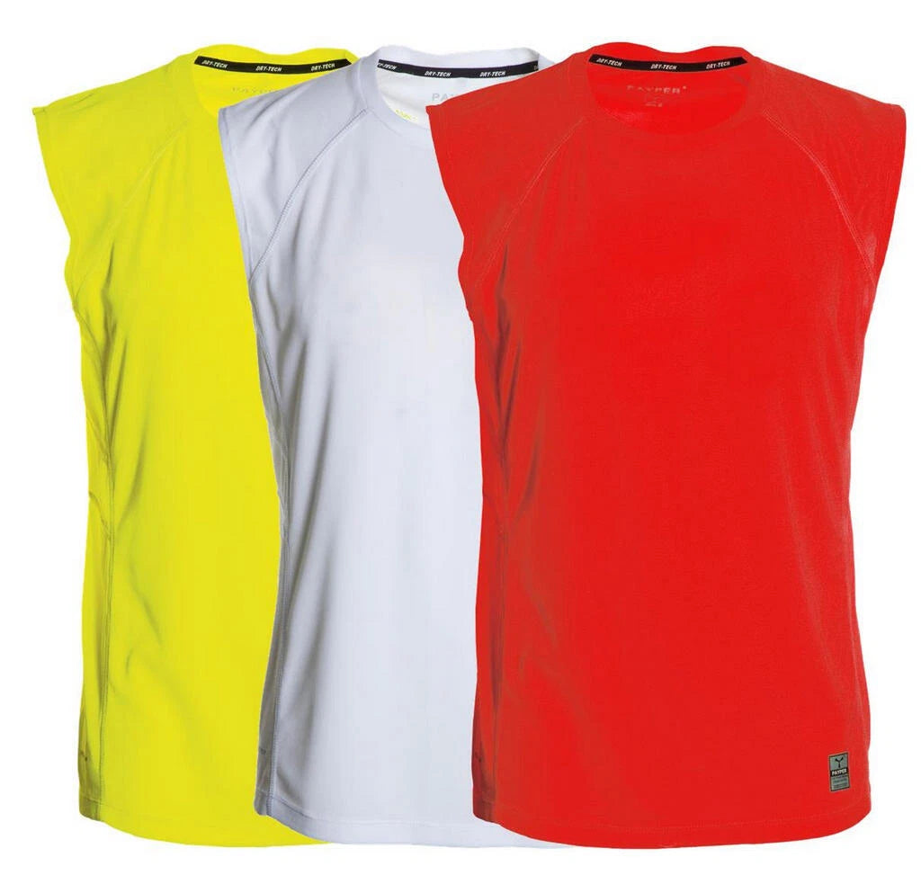 PAYPER SMASH SLEEVELESS T-SHIRT JERSEY TANK TOP MEN RUNNING RUNNING FITNESS